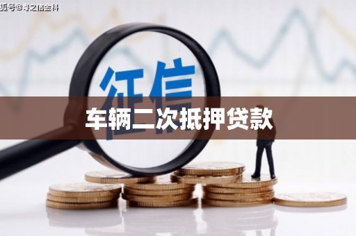 衢州车辆二次抵押贷款