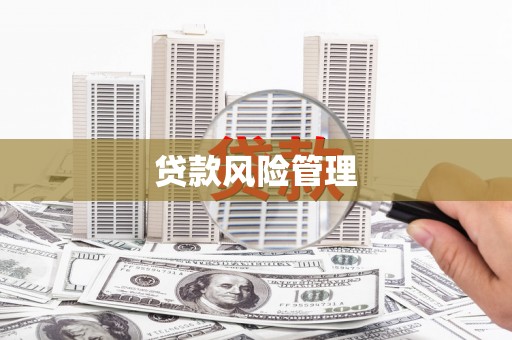 衢州贷款风险管理