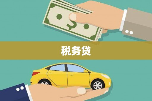 衢州税务贷