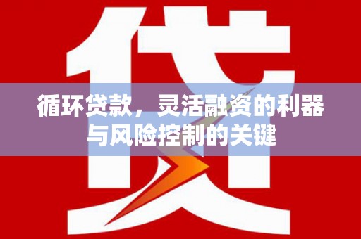 衢州循环贷款，灵活融资的利器与风险控制的关键
