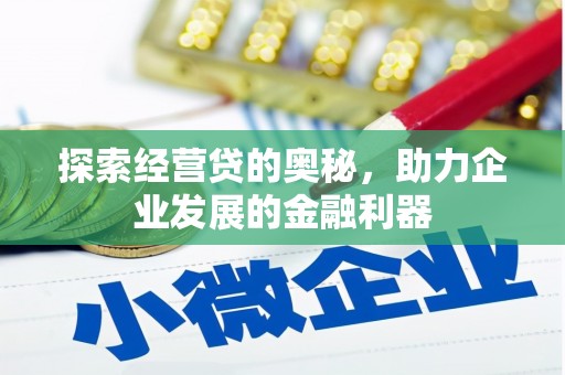 衢州探索经营贷的奥秘，助力企业发展的金融利器