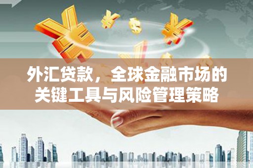 衢州外汇贷款，全球金融市场的关键工具与风险管理策略