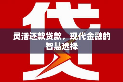 衢州灵活还款贷款，现代金融的智慧选择