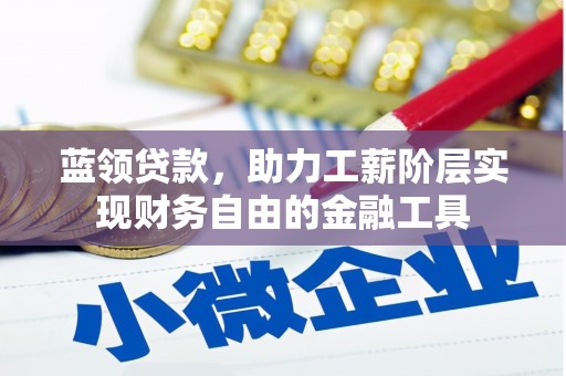 衢州蓝领贷款，助力工薪阶层实现财务自由的金融工具