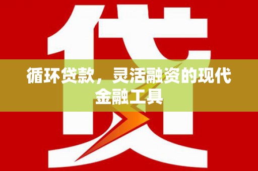 衢州循环贷款，灵活融资的现代金融工具